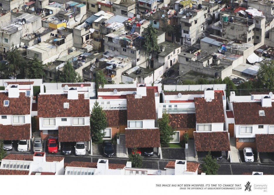 ΦΩΤΟ-Φτωχοί και πλούσιοι σε μια γειτονιά