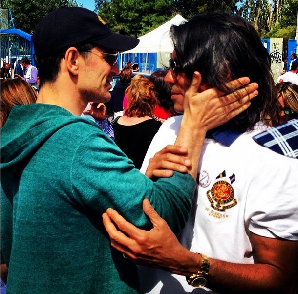 ΦΩΤΟ-Όταν ο Ρουβάς συνάντησε τον Ψινάκη