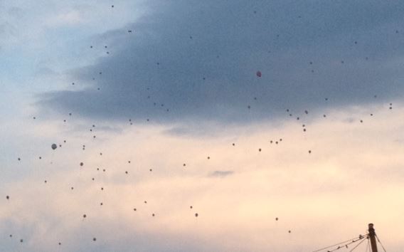 Γέμισε μπαλόνια ο ουρανός της Θεσσαλονίκης