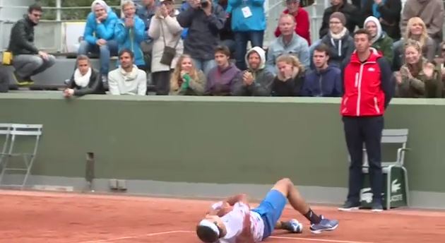 ΒΙΝΤΕΟ-“Τρελός” πανηγυρισμός τενίστα