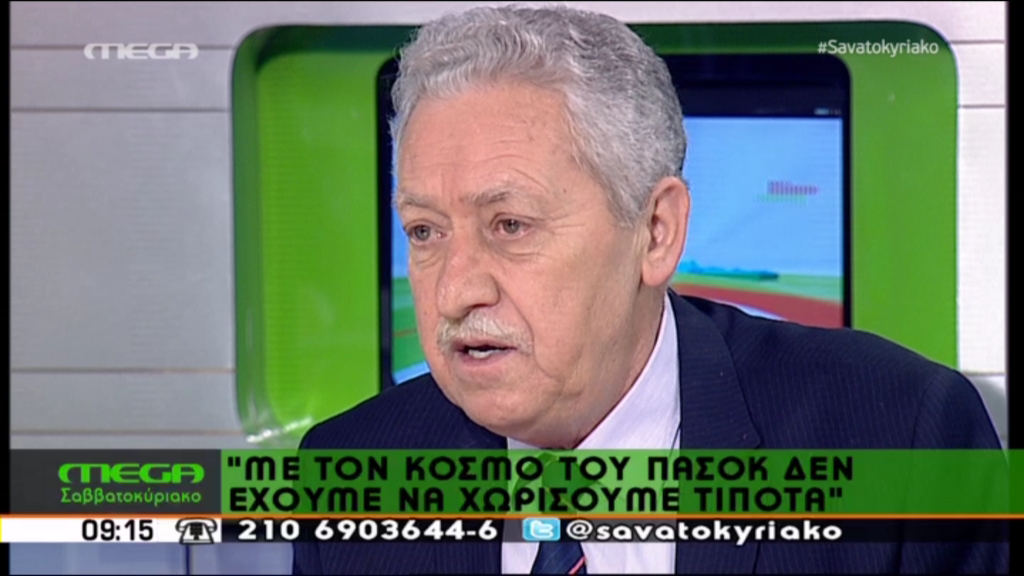 ΒΙΝΤΕΟ-Κουβέλης: Οι δηλώσεις του Βενιζέλου τροφοδοτούν τον Σαμαρά