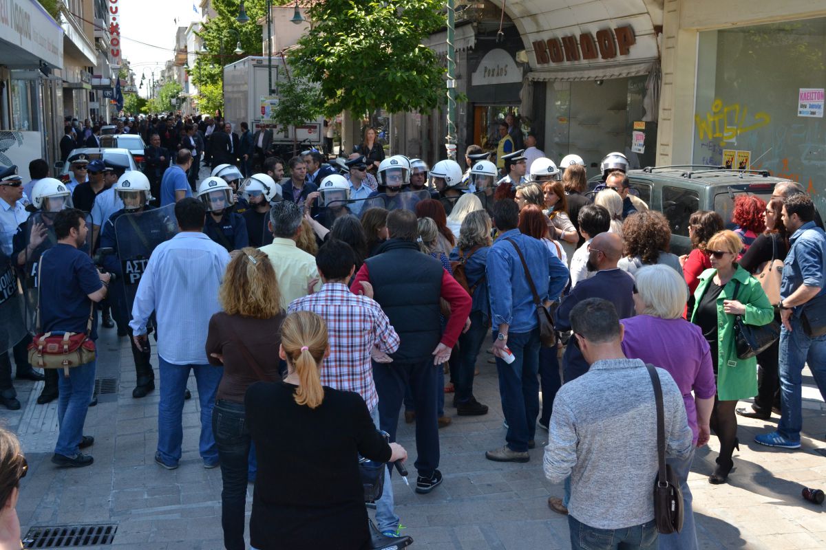 Βενιζέλος επεισόδια 10 Μαίου 2014 (167)