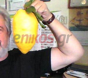 ΦΩΤΟ αναγνώστη-Λεμόνι «γίγαντας» στην Αγία Άννα