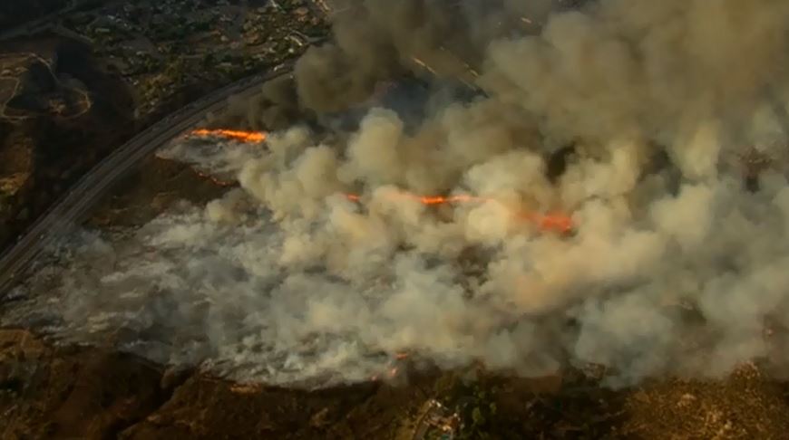 Εκκενώθηκαν 20.000 σπίτια στο Σαν Ντιέγκο
