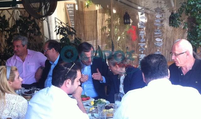 ΒΙΝΤΕΟ-Αιφνίδια επίσκεψη του Σαμαρά στην Καλαμάτα