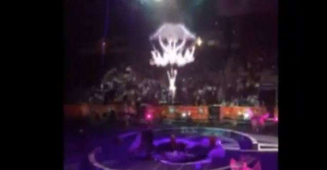 ΒΙΝΤΕΟ-Ατύχημα με ακροβάτες σε τσίρκο