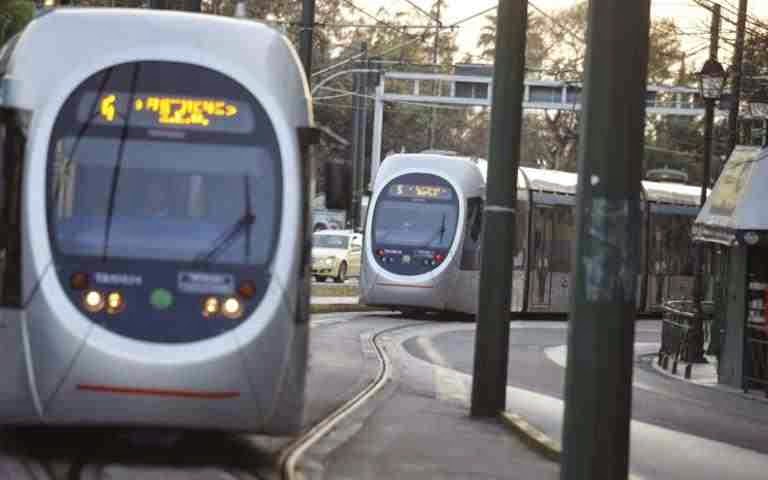 Ολοκληρώθηκαν οι εργασίες στο δίκτυο του τραμ