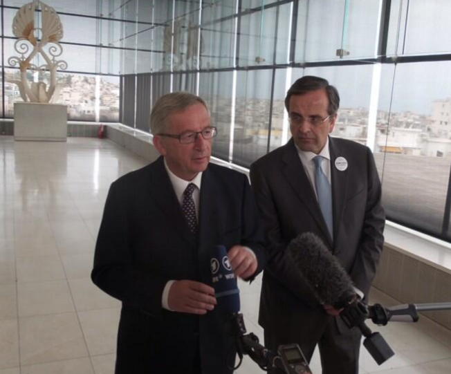 Μήνυμα στήριξης του Γιούνκερ μέσω Twitter