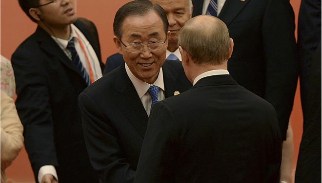 Συμφώνησαν για την Ουκρανία Πούτιν-Μπαν Γκι-μουν