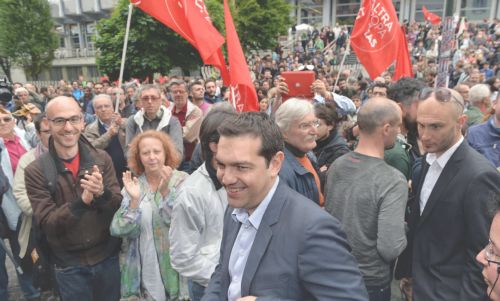 ΦΩΤΟ-Στο πανεπιστήμιο του Τορίνο ο Τσίπρας