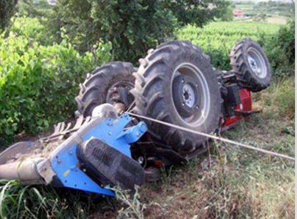 Αγρότης καταπλακώθηκε από τρακτέρ