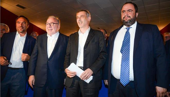 Συνάντηση Μώραλη, Μαρινάκη με τον Μητροπολίτη Σεραφείμ