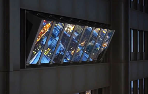 ΦΩΤΟ-Το μπαλκόνι που… μετακινείται