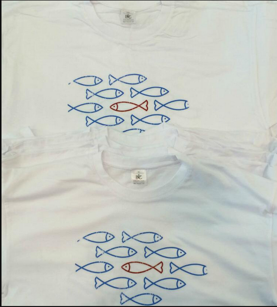 ΦΩΤΟ-Αυτά τα μπλουζάκια θα φορέσει το Ποτάμι