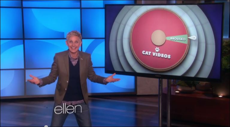 ΒΙΝΤΕΟ-Η Ellen DeGeneres στο …Μπρούσκο