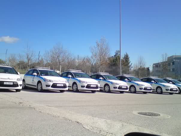 Παλιά περιπολικά έγιναν… ανταλλακτικά