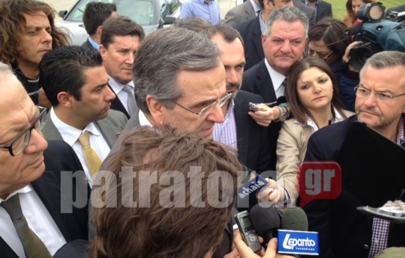 ΒΙΝΤΕΟ-Στο λιμάνι της Πάτρας ο Πρωθυπουργός