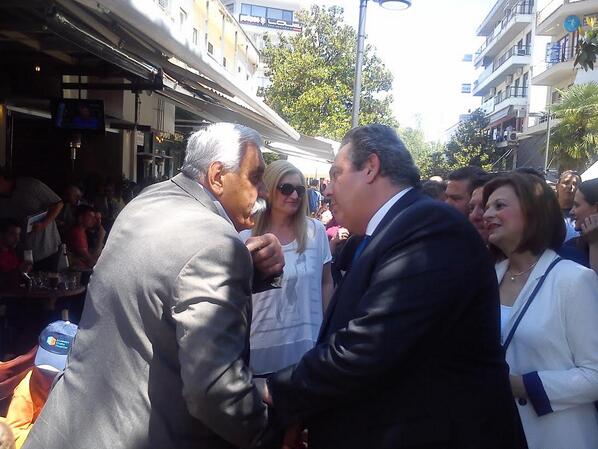 ΦΩΤΟ-Επίθεση Καμμένου στο Ποτάμι