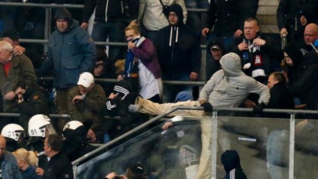 ΒΙΝΤΕΟ-Επεισόδια στο Αμβούργο