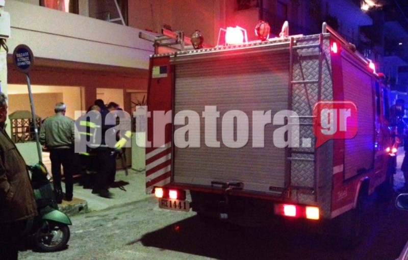 ΒΙΝΤΕΟ-Πάτρα: Φωτιά «μυστήριο» σε διαμέρισμα