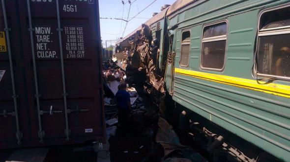 Ρωσία-6 νεκροί από τη σύγκρουση τρένων