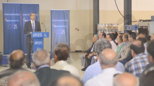 Σαμαράς: Μόνο προς τα πάνω όχι άλλο κάτω