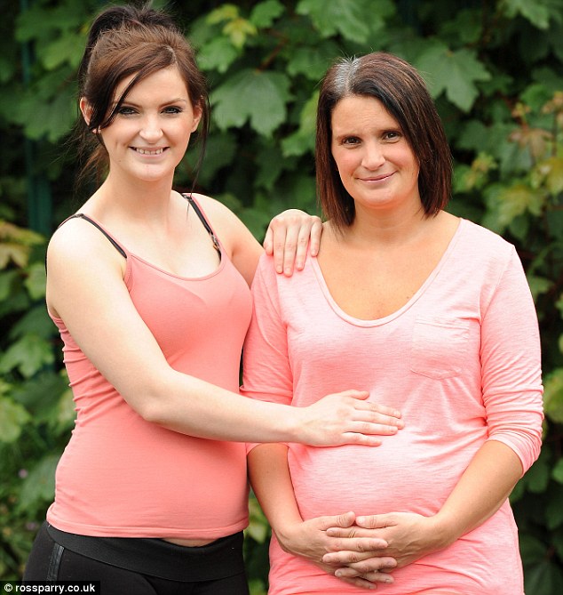 ΦΩΤΟ-Έγκυος στο 17ο παιδί και η κόρη της στο 2ο…