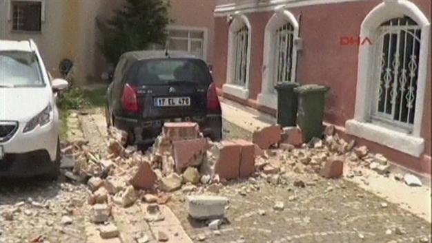Τουρκία-266 τραυματίες από το σεισμό