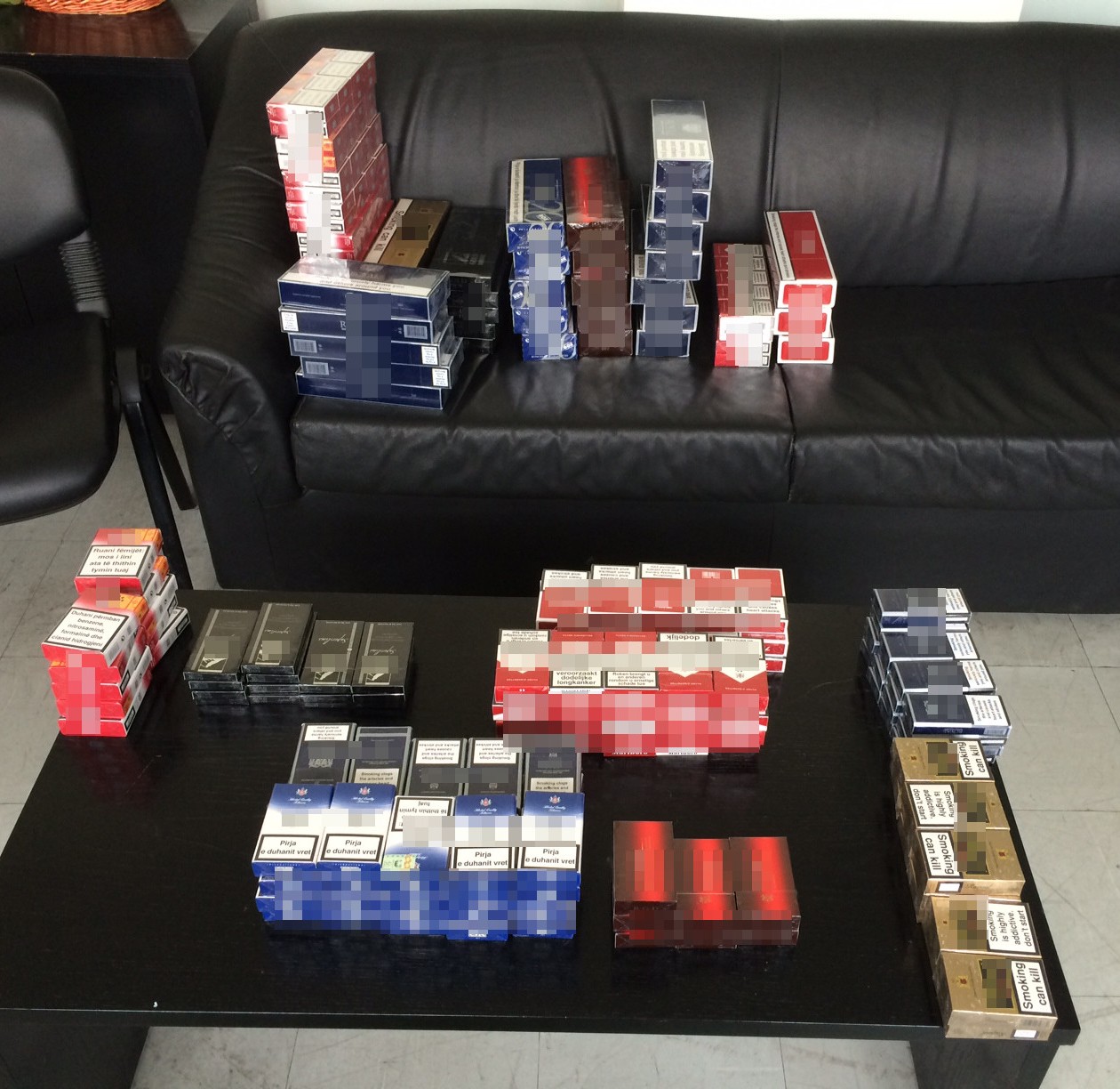 Τη συνέλαβαν με 545 πακέτα λαθραίων τσιγάρων