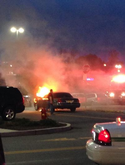 ΦΩΤΟ-Σκασμένα λάστιχα ήταν οι… πυροβολισμοί