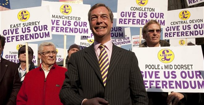 Ο Φάρατζ ξεκινά την επιχείρηση Brexit