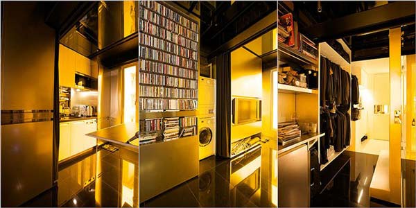 perierga.gr - 24 δωμάτια σε μόλις 32 τετραγωνικά!