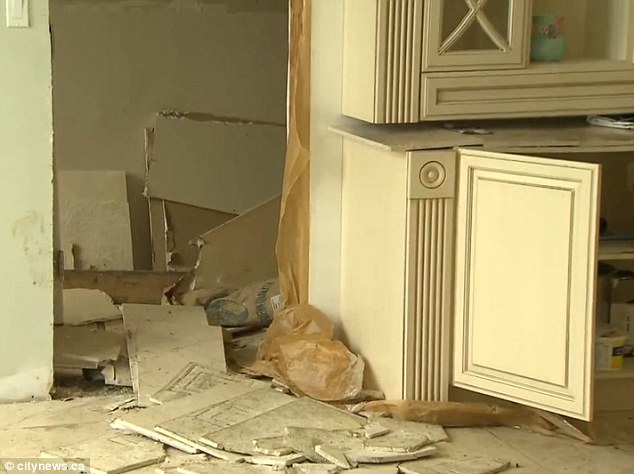 According to one partygoer, the home was 'completely trashed'