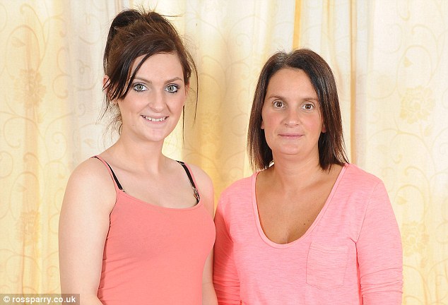 Teamwork: The pair, who live in a nine-bedroom former care home, went for a scan together two weeks ago and they said they were both 'thrilled' to hear both babies are doing well