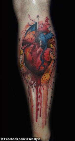 He is currently narrowing down his focus and developing a more graphical style