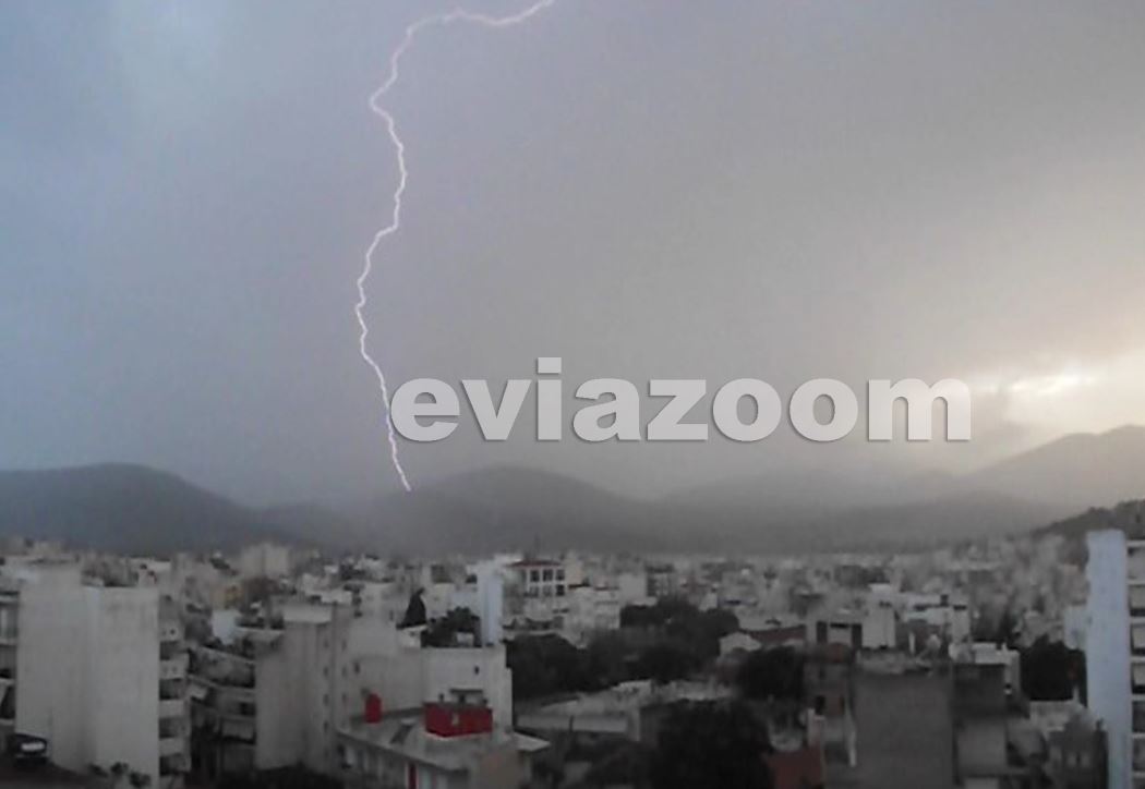 ΒΙΝΤΕΟ-Σφοδρή κακοκαιρία στην Εύβοια