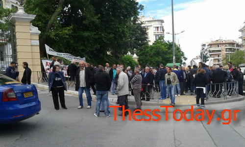 Διαμαρτυρία των παραγωγών λαϊκών αγορών