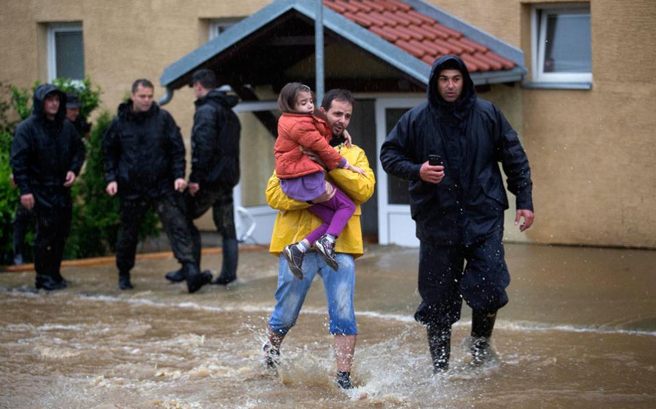 Σερβία-6.175 κάτοικοι απομακρύνθηκαν από τις πληγείσες περιοχές