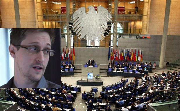 Ερωτήματα της Μπούντεσταγκ στον Σνόουντεν