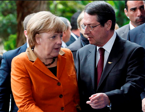 Συνάντηση της Μέρκελ με τον Αναστασιάδη