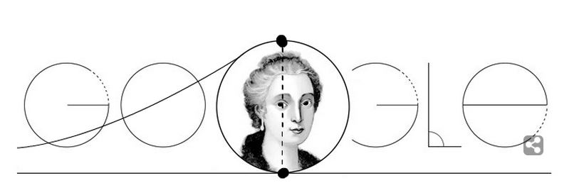 Αφιερωμένο στη Maria Gaetana Agnesi to Doodle