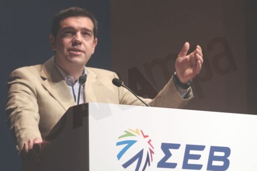 Ο Τσίπρας στον ΣΕΒ: Η κυβέρνηση βρίσκεται σε διαδικασία αποδρομής