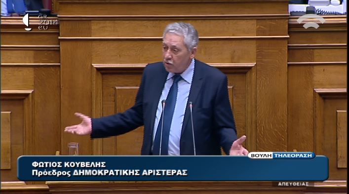 ΒΙΝΤΕΟ-Κουβέλης: “Success story” με ανεργία στο 30% δεν υπάρχει