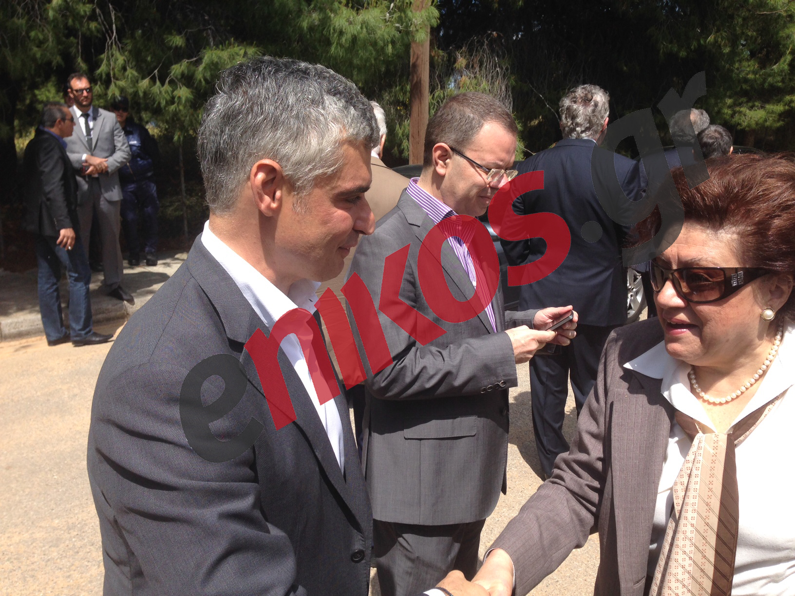 ΦΩΤΟ-Από το μνημόσυνο του Κωνσταντίνου Καραμανλή