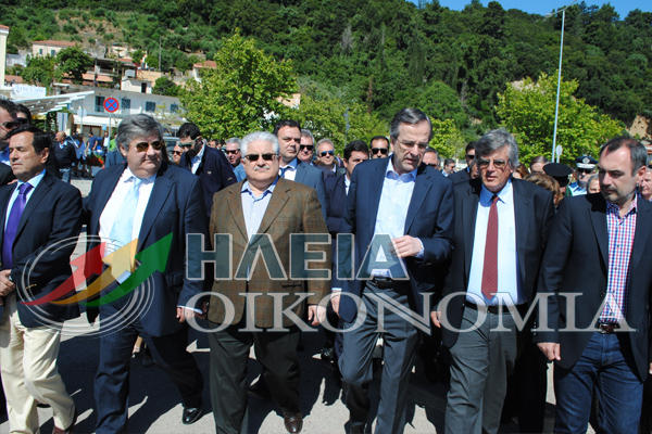 ΒΙΝΤΕΟ-ΦΩΤΟ-Στο Κατάκολο ο Σαμαράς