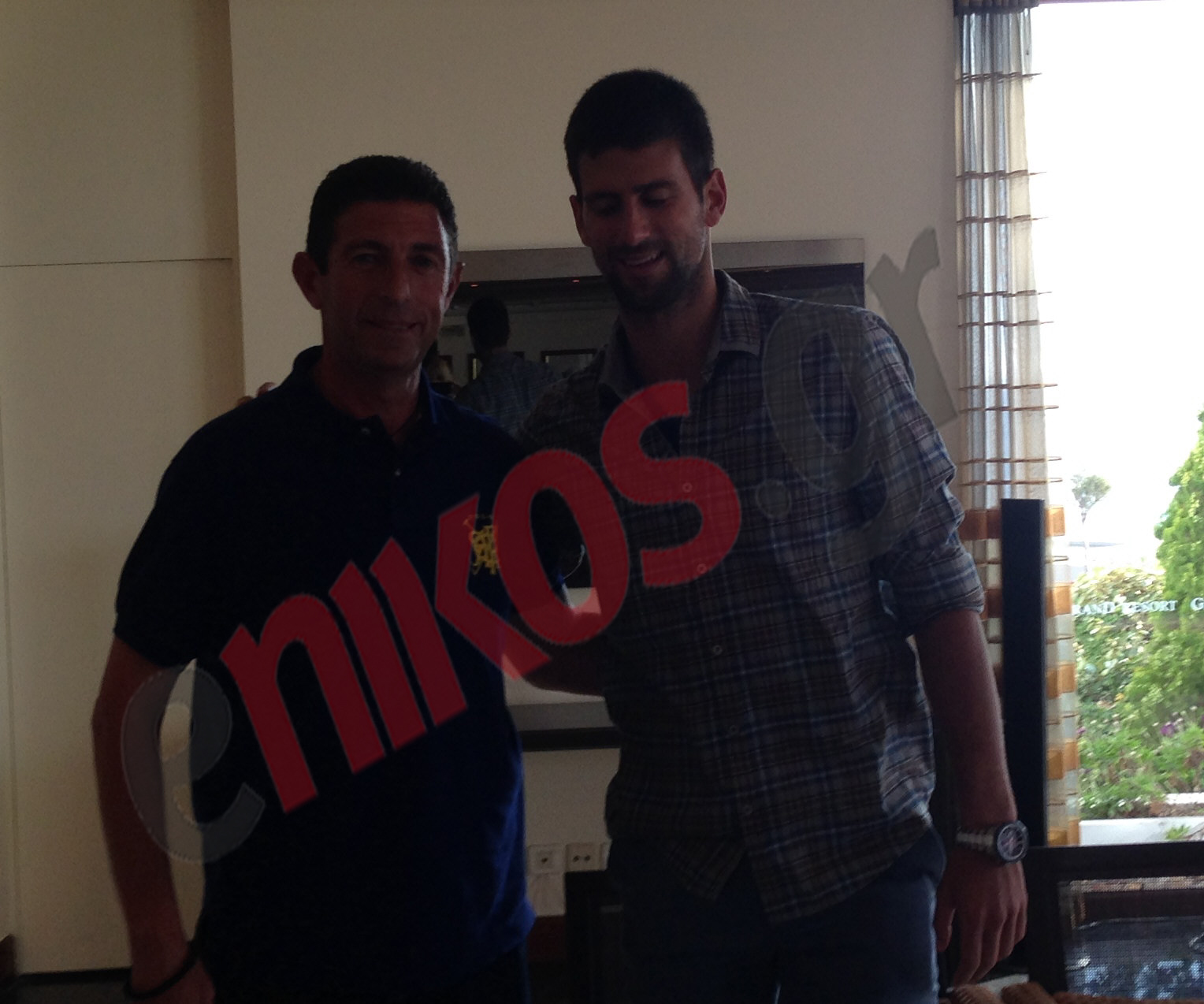 ΦΩΤΟ-Οι διακοπές του Novak Djocovic στην Ελλάδα και η συνάντηση με τον Έλληνα προπονητή