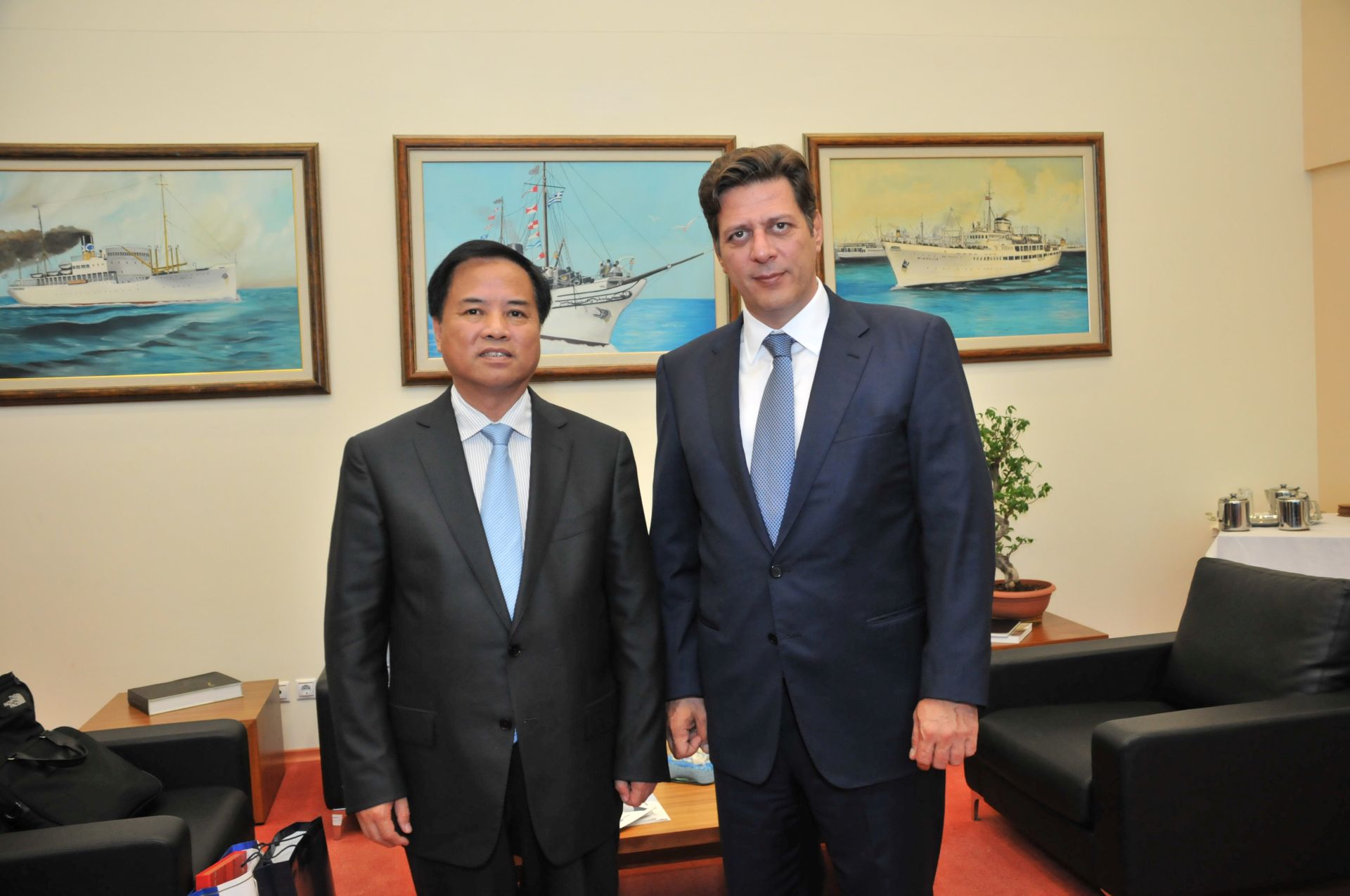 Θαλάσσια συνεργασία Ελλάδας-Κίνας