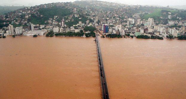 Πλημμύρες στη νότια Βραζιλία