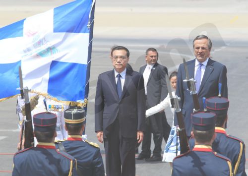 Καρέ – καρέ η επίσκεψη του Κινέζου πρωθυπουργού στην Ελλάδα