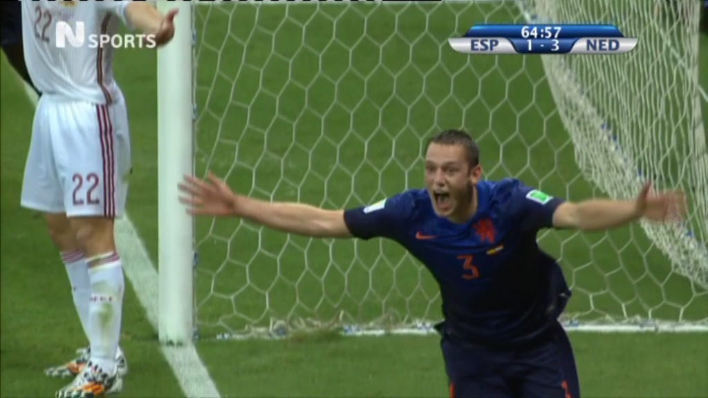 Live: Ισπανία-Ολλανδία 1-3 (65′)
